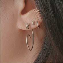 Load image into Gallery viewer, Comfortable Cat Statement Hoops