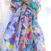 Load image into Gallery viewer, &quot;Cloudehill Seasons&quot; Silk Chiffon Scarf
