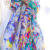 Load image into Gallery viewer, "Cloudehill Seasons" Silk Chiffon Scarf