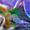Load image into Gallery viewer, &quot;Platypus Magic&quot;  Silk Chiffon Scarf 180cm x 65cm
