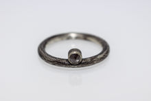 Load image into Gallery viewer, Rosecut Diamond Textured Ring