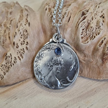 Load image into Gallery viewer, Antique French Locket & Sapphire Enhancer