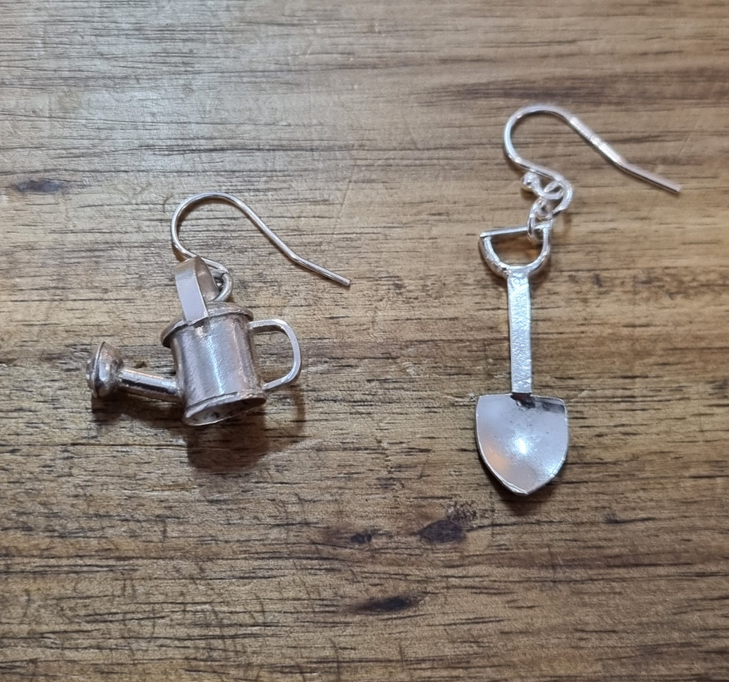 Gardening mis matched earrings