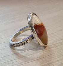 Load image into Gallery viewer, Mookaite &amp; Sterling Silver Ring
