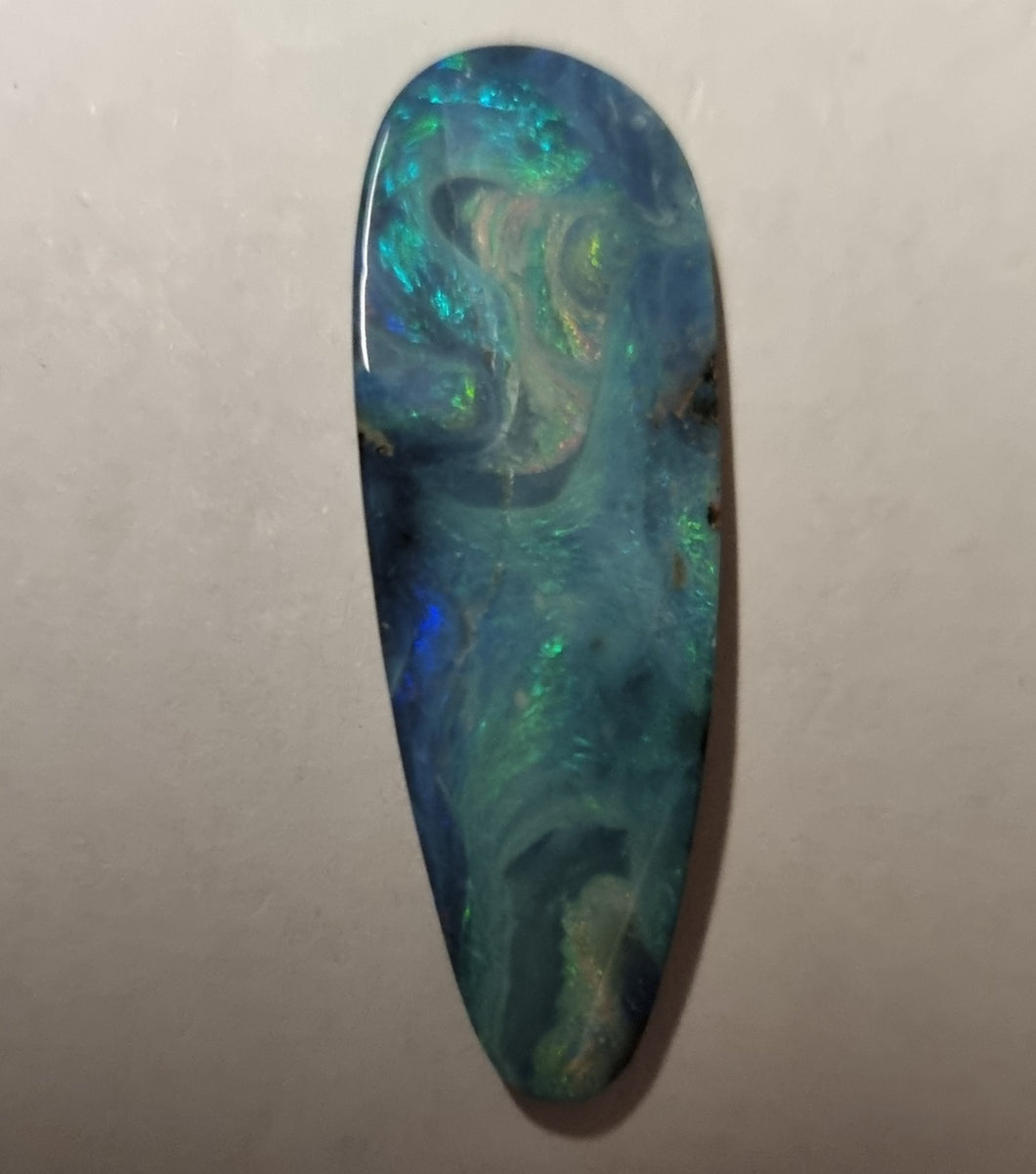 Queensland Boulder Opal - Blues and Greens Tone