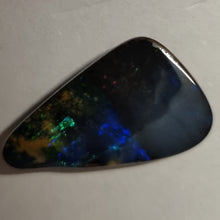 Load image into Gallery viewer, Queensland Boulder Opal - Green, Red, Blue, Gold Tone
