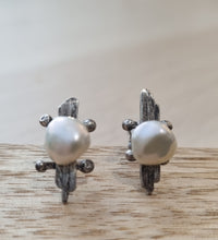 Load image into Gallery viewer, Pearl Whimsy Studs
