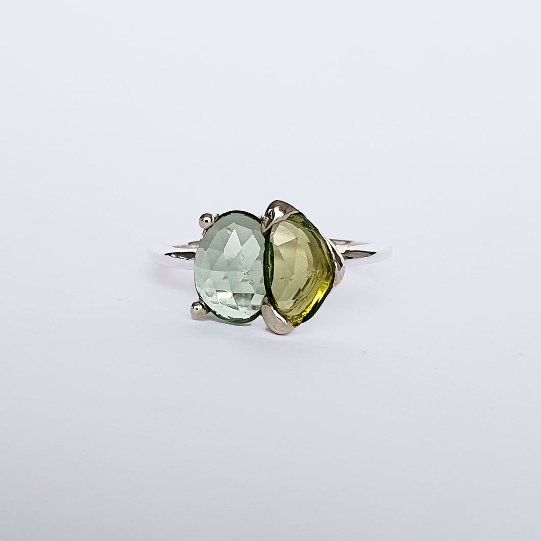 Tourmaline x Tourmaline Green Ring