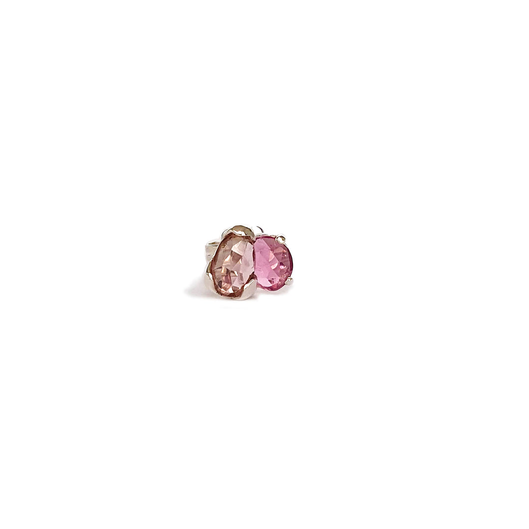 Tourmaline x Tourmaline I Sterling Silver Stud