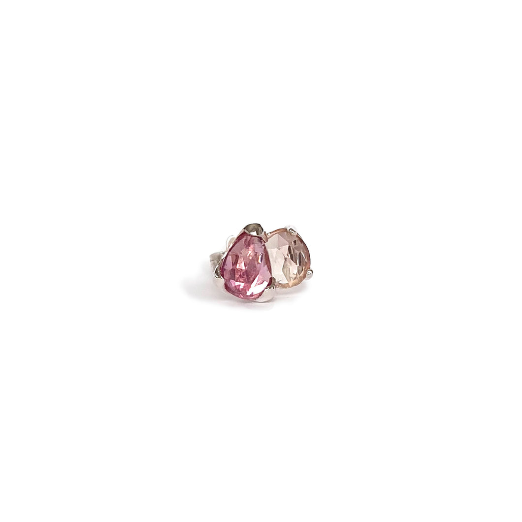 Tourmaline x Tourmaline II Sterling Silver Stud