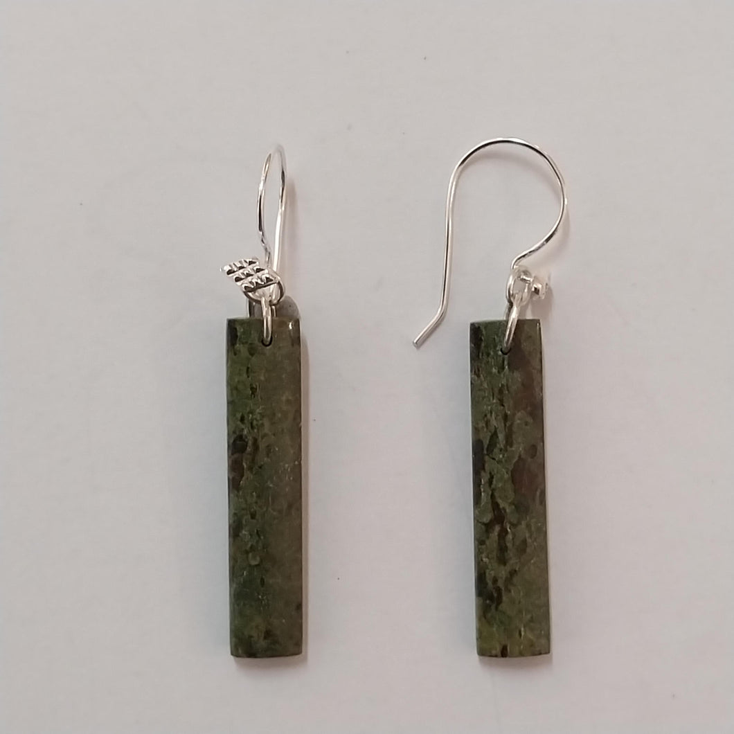 Dragon's Blood Jasper Earrings