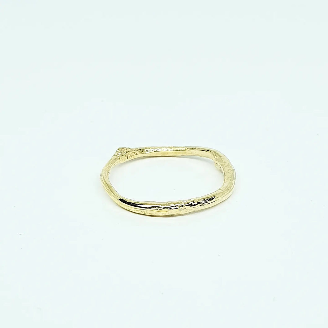 Sticks and Stones -  Gold  Ring